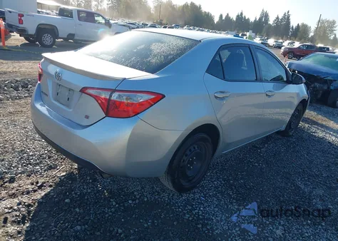 2014 Toyota Corolla S Plus из США, поврежденный, VIN 5YFBURHE7EP146961